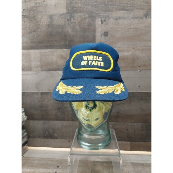 Wheels Of Faith Motorcycle Ministry Snapback Hat - Picture 1 of 8
